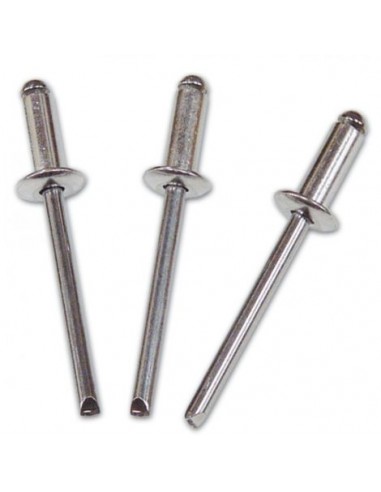 RIVETTO A STRAPPO IN ALLUMINIO4X12 100PZ RIVETTO A STRAPPO IN ALLUMINIO4X12 100PZ