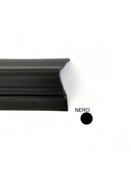 PARAGRADINO NERO PVC FLESSIBILE 44x35 90CM