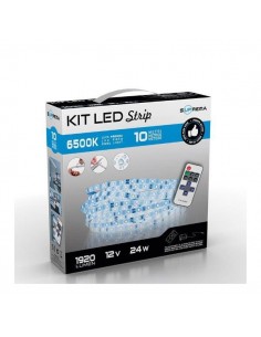 KIT STRISCIA LED 10MT 6500K...