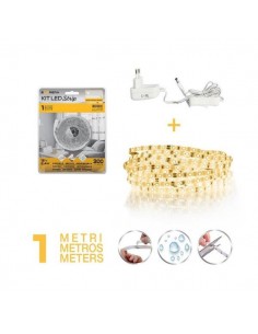KIT STRISCIA LED 1MT 3000K