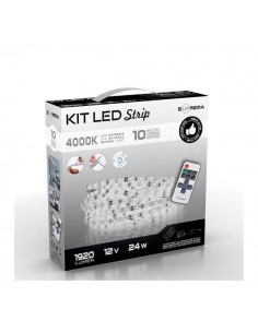 KIT STRISCIA LED 10MT 4000K...