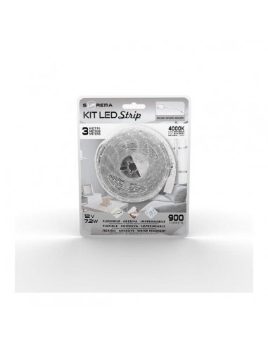 KIT STRISCIA LED 3MT 4000K KIT STRISCIA LED 3MT 4000K