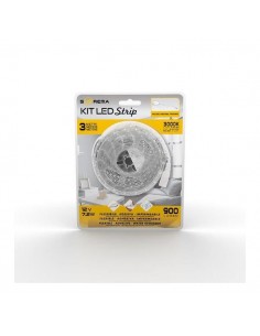 KIT STRISCIA LED 3MT 3000K 2