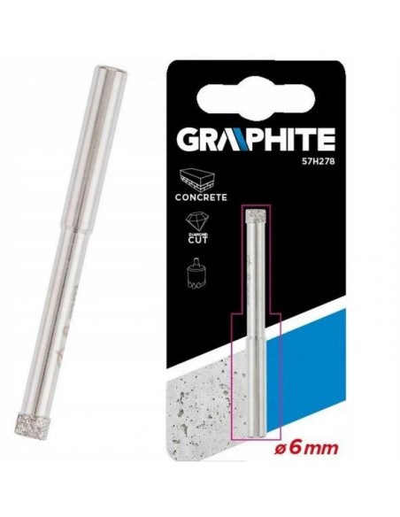 FRESA DIAMANTATA PER PIASTRELLE MM.6