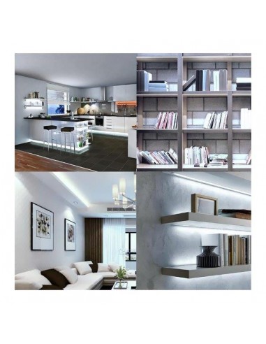 KIT STRISCIA LED 10MT 4000K CON... KIT STRISCIA LED 10MT 4000K CON...