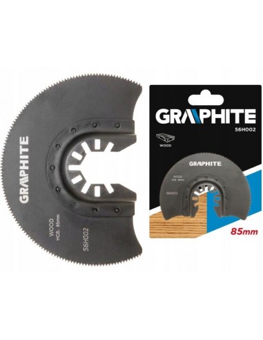 LAMA SEMICIRCOLARE PER LEGNO HCS 85MM