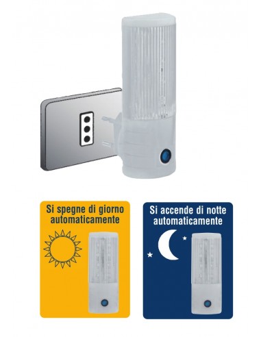 LED SEGNAPASSI LUCE NOTTURNA CON... LED SEGNAPASSI LUCE NOTTURNA CON...