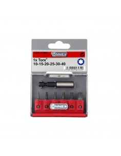 SET INSERTI TORX+ADATTATORE...