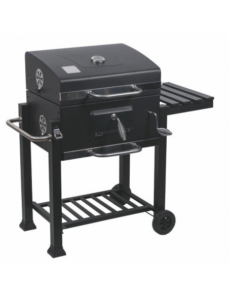 BBQ RETTANGOLARE DE LUXE CON COPERCHIO