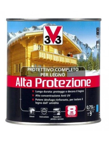 PROTEZIONE COMPLETA PER LEGNO Lt 0,75 CASTAGNO CHIARO