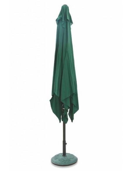 "CUBA" OMBRELLONE QUADRATO 3X3 PALO 48MM VERDE