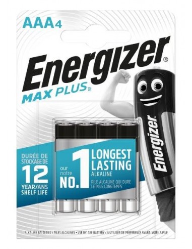 ENERGIZER MAX PLUS AAA 4 PILE