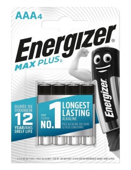 ENERGIZER MAX PLUS AAA 4 PILE