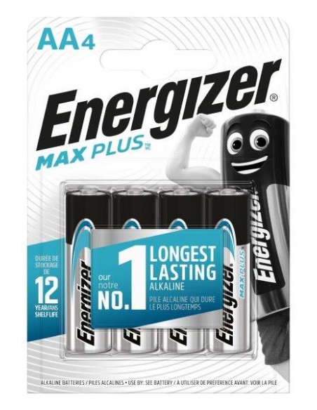 ENERGIZER MAX PLUS AA 4 PILE