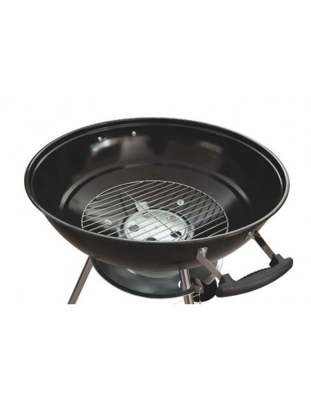 "SUN-DAY BBQ" BARBECUE TONDO CON COPERCHIO E RUOTE 73X57XH.100CM