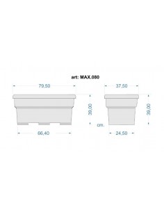 FIORIERA RETTANGOLARE "MAX"... 2