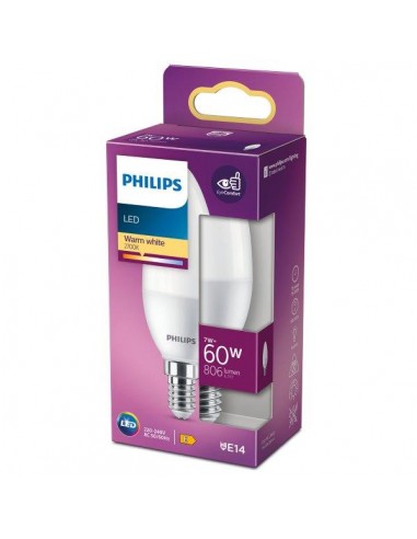 LAMPADINA A LED "PHILIPS" CANDELA 60W... LAMPADINA A LED "PHILIPS" CANDELA 60W...