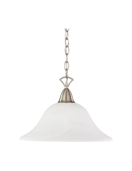 LAMPADA CAMPANA A SOSPENSIONE CON ALTEZZA REGOLABILE D.38CM