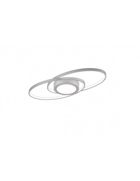 PLAFONIERA LED 2 ELLISSI L 57CM