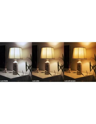 LAMPADINA LED 7W LUCE ANTIZANZARE LAMPADINA LED 7W LUCE ANTIZANZARE