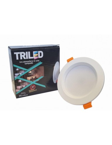 FARETTO DA INCASSO  10W LUCE ANTIZANZARE FARETTO DA INCASSO  10W LUCE ANTIZANZARE