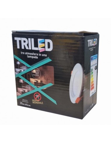 FARETTO DA INCASSO  10W LUCE ANTIZANZARE FARETTO DA INCASSO  10W LUCE ANTIZANZARE