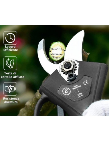 TRONCARAMI PORTATILE CON 2 BATTERIE