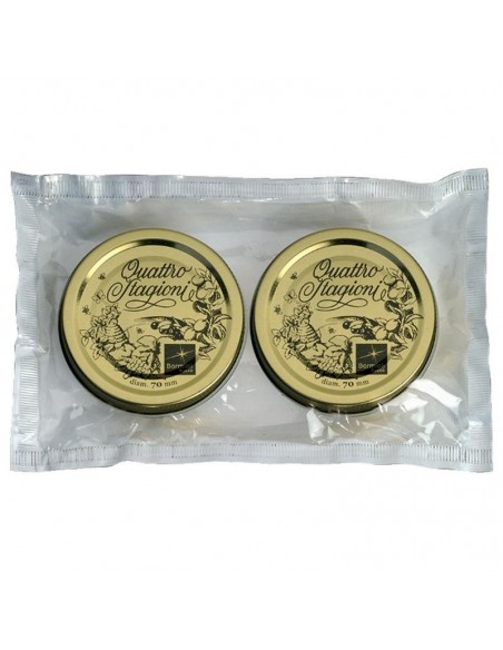 CAPSULA 70MM BARATTOLO 4STAGIONI 250/500ML  2 PEZZI