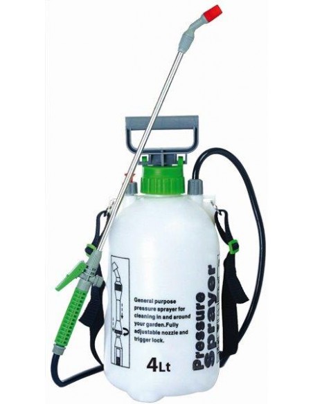 VAPORIZZATORE A PRESSIONE POMPA IRRORATRICE 4 L SPALLABILE