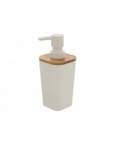 DISPENSER SAPONE BIANCO BAMBOO