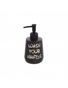 DISPENSER SAPONE NERO WASH