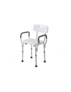 SEDIA DOCCIA SILVER/BIANCO...