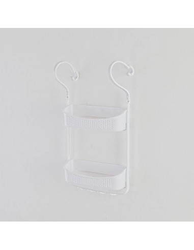 MENSOLA DOCCIA PVC 2 RIPIANI BIANCO MENSOLA DOCCIA PVC 2 RIPIANI BIANCO