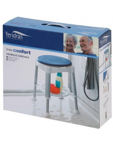 SGABELLO DOCCIA COMFORT SEDUTA GIREVOLE SGABELLO DOCCIA COMFORT SEDUTA GIREVOLE