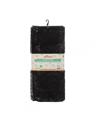 TAPPETO NUVOLA 45X75CM NERO TAPPETO NUVOLA 45X75CM NERO