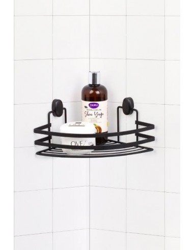 MENSOLA ANGOLARE 1RIPIANO ACCIAIO NERO MENSOLA ANGOLARE 1RIPIANO ACCIAIO NERO