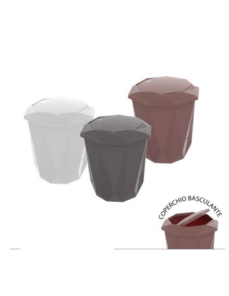 PATTUMIERA DIAMOND 5,5LT 3COLORI