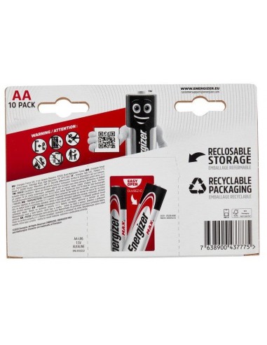 BATTERIE ALKALINE LUNGA DURATA MAX AA BATTERIE ALKALINE LUNGA DURATA MAX AA