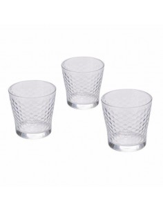 SET 3 BICCHIERI VETRO HONEY...