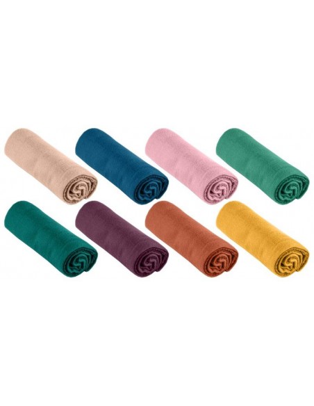 PLAID POLAR FLEECE TINTA UNITA CM70X100