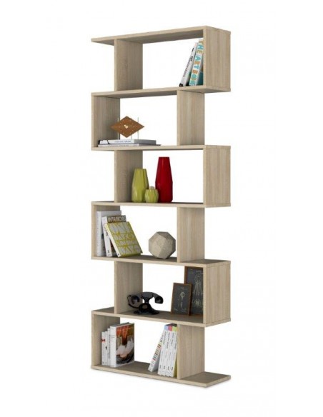 LIBRERIA/SCAFFALE DA TERRA 6 VANI ROVERE CANADIAN