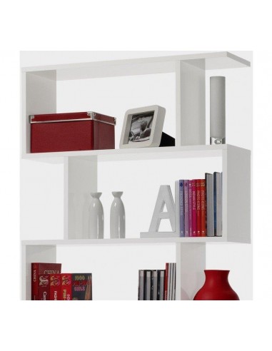 LIBRERIA/SCAFFALE DA TERRA 6 VANI BIANCA LIBRERIA/SCAFFALE DA TERRA 6 VANI BIANCA