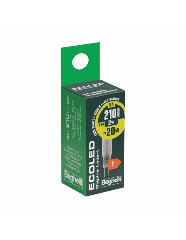 LAMPADINA BISPINA LED G4 2W 4000K LAMPADINA BISPINA LED G4 2W 4000K