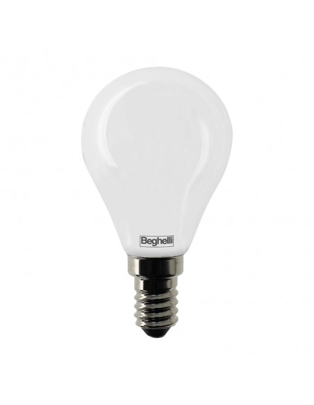LAMPADINA LED OPALE SFERA 4W E14 3000K