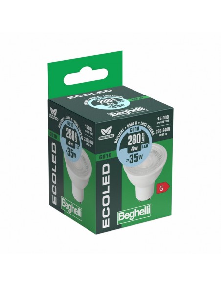 FARETTO LED SAVING GU10 4W 6500K