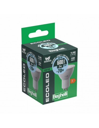 FARETTO LED SAVING GU10 7W 6500K FARETTO LED SAVING GU10 7W 6500K