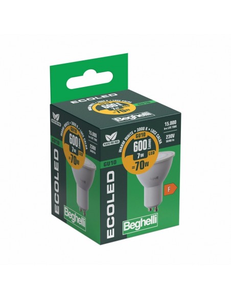 FARETTO LED SAVING GU10 7W 3000K