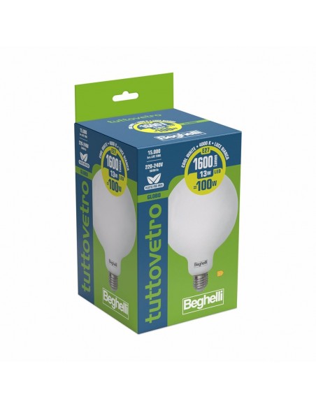 LAMPADINA LED OPALE GLOBO 13W E27 4000K