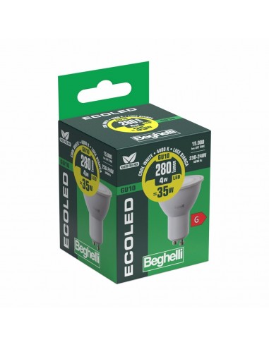 FARETTO LED SAVING GU10 4W 4000K FARETTO LED SAVING GU10 4W 4000K