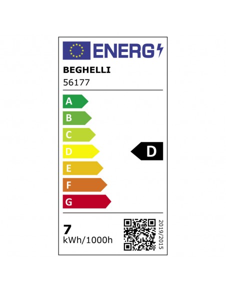 LAMPADINA GOCCIA ZAFIRO LED 7W E27 4000K